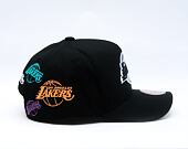 Cap Mitchell & Ness - NBA 404 Club Neon Pro Snapback - Los Angeles Lakers - Black