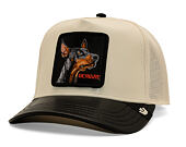 Cap Goorin - Faux Leather Doberman - Black / Chalk