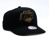 Cap Mitchell & Ness - NHL Black And Gold Pro Snapback - Los Angeles Kings - Black