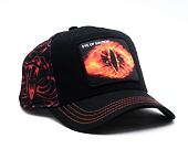 Cap Capslab - Lord of the Rings Trucker - Eye of Sauron - Black / Red
