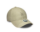 Womens Cap New Era - MLB Washed Pu 9TWENTY - LA Dodgers - Stone