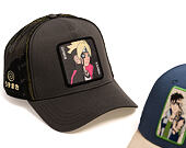 Cap Capslab - Boruto Trucker - Boruto Karma - Olive / Black