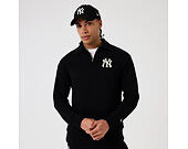 Sweatshirt New Era - MLB Quarter Zip - NY Yankees - Black