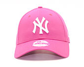 New Era Fashion Essential New York Yankees Pink/White 9FORTY Strapback Womens Cap