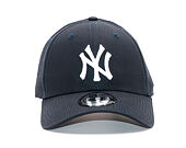 New Era 9FORTY MLB League Basic New York Yankees Strapback Navy / White Cap