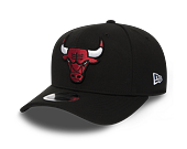 New Era 9FIFTY NBA Stretch-Snap Chicago Bulls Snapback Black / Team Color Cap