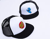 Santa Cruz Classic Hand Mesh Cap White/Black