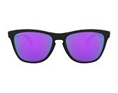 Oakley Frogskins Matte Black/Prizm Violet OO9013-H655 Sunglasses