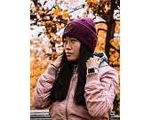 New Era Element Cuff Knit Maroon Winter Beanie