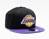 New Era 9FIFTY NOS Los Angeles Lakers Snapback Black / Team Color Cap