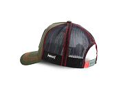 Capslab Sasuke Uchiha 1 Trucker Green / Black Cap