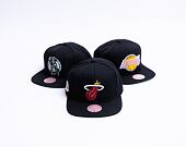 Mitchell & Ness Top Spot Snapback HWC Miami Heat Black Cap