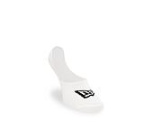 New Era Flag Invisible 3Pack White Socks