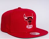 Mitchell & Ness Chicago Bulls Team Ground 2.0 Snapback HWC Red Cap