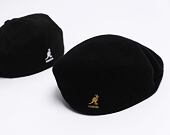 Kangol 504 Kangol Cap Black/Gold Flat Cap
