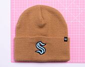 '47 Brand NHL San Jose Sharks Haymaker '47 Cuff Knit Camel Winter Beanie