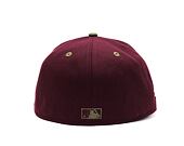New Era 59FIFTY MLB WS Sidepatch Trail Mix Oakland Athletics Frosted Burgundy Cap
