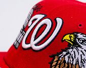 Kšiltovka Adam Wave New Era 59FIFTY MLB Authentic Performance Washington Nationals Fitted Team Color