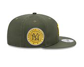 Kšiltovka New Era 9FIFTY MLB Side Patch New York Yankees New Olive / Mellow Yellow