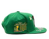 Kšiltovka Mitchell & Ness All Out Snapback NBA BOSTON CELTICS Green