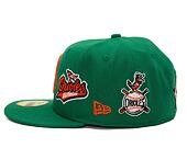 Kšiltovka New Era 59FIFTY MLB Coops All Over Print Baltimore Orioles Cooperstown Team Color