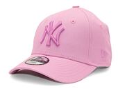 Dětská kšiltovka New Era 9FORTY Kids MLB League Essential New York Yankees Fondant Pink / Fondant Pi