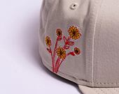 Kšiltovka New Era 9FIFTY MLB Flower Icon Atlanta Braves Stone