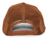 Kšiltovka New Era 9FORTY A-Frame Trucker MLB League Essential Los Angeles Dodgers Caramel Brown / Wh