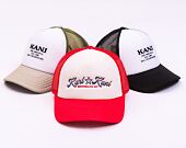Kšiltovka Karl Kani Kani Star Trucker Cap red/off white
