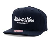 Kšiltovka Mitchell & Ness Classic Script Navy