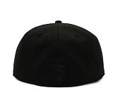 Kšiltovka New Era - NFL Black on Black 59FIFTY - Las Vegas Raiders - Black