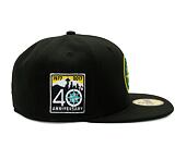 Kšiltovka New Era 59FIFTY MLB Coop Alternate Seattle Mariners - Black