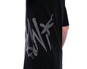 Triko Karl Kani - Woven Signature Kani Tag Tee - black/dark grey