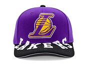 Kšiltovka Mitchell & Ness - Los Angeles Lakers - Underarch Pro Snapback - Purple