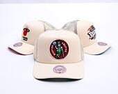 Kšiltovka Mitchell & Ness - Boston Celtics - Evergreen Trucker Hwc - Off White