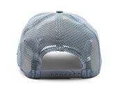 Kšiltovka New Era - Branded Oval Foam Patch 9FORTY Trucker - White / Blue