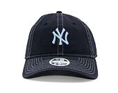 Dámská Kšiltovka New Era - MLB Contrast Stitch 9TWENTY - NY Yankees - Navy / Blue
