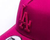 Dětská Kšiltovka New Era - MLB League Essential 9FORTY Trucker - LA Dodgers - Cherry