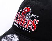 Kšiltovka New Era - NFL Helmet 9TWENTY - Kansas City Chiefs - Black