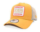 Kšiltovka New Era - Branded Buffalo Patch 9FORTY Trucker - Stone