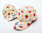 Dětská Kšiltovka New Era - Branded Fruit 9FORTY - Cream