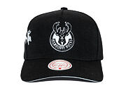 Kšiltovka Mitchell & Ness - NBA Born To Win Pro Snapback - Milwaukee Bucks - Black