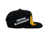 Kšiltovka Mitchell & Ness - NHL Big Time Snapback - Chicago Blackhawks - Black