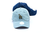 Dámská Kšiltovka New Era - MLB Denim 9TWENTY - LA Dodgers - Blue / New Olive