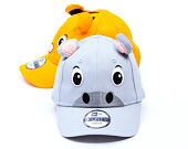 Dětská Kšiltovka New Era - Branded Animal 9FORTY - Grey