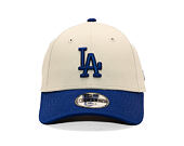 Dětská Kšiltovka New Era - MLB Color Block 9FORTY - LA Dodgers - Stone / Dark Royal