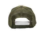 Kšiltovka New Era - MLB Outline 9FORTY Trucker - LA Dodgers - New Olive