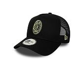Kšiltovka New Era - Seasonal 9FORTY Trucker - AC Milan - Black