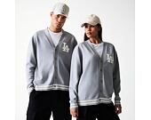 Svetr New Era - MLB Cardigan Knit - LA Dodgers - Heather Grey