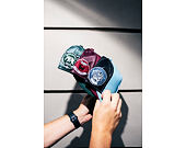 Kšiltovka New Era - MLB Contrast Stitch WS Retro 9FORTY Trucker - LA Dodgers - Burgundy